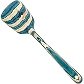 Totally Bamboo Baltique Mykonos Collection 12-1/2" Wooden Spatula, Safe for Nonstick