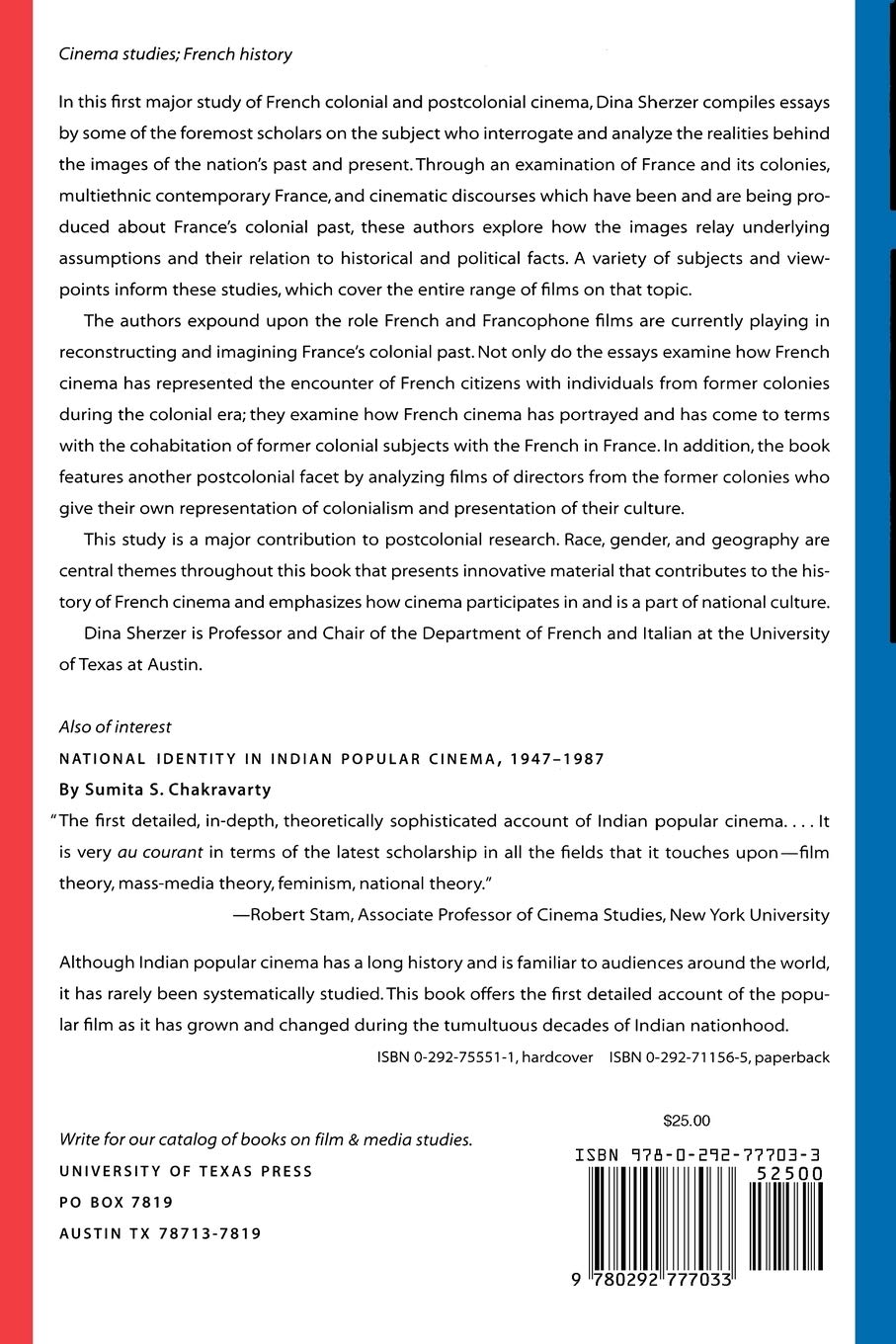 Cinema Colonialism Postcolonialism Perspectives From The French And Francophone Worlds Sherzer Dina 9781841591445 Amazon Com Books