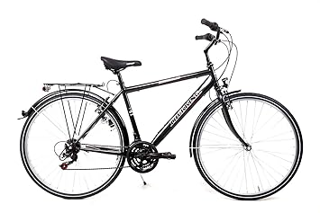 Sprick 28 Zoll Herren Trekking City Bike Fahrrad Shimano 18 Gang STVZO Graphite