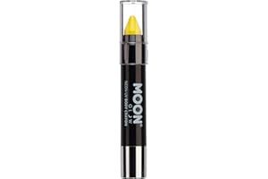 Moon Glow - Neon UV Paint Stick Body Crayon for the Face & Body – Intense Yellow