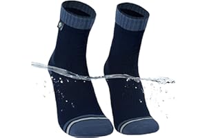 DexShell Waterproof Socks for Men & Women, Essential for Hiking Walking Outdoor Activities in Cold Wet Weather, Unisex Ankle