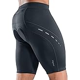 Nepest Men's Bike Shorts 4D Padded Cycling Road Biking Riding Biker Bicycle Mountain Cycle Shorts Zipper Pockets