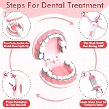 Lehoo Castle Doctors Set for Kids Pink Dentist Toys Role Play 3+ Years view 4