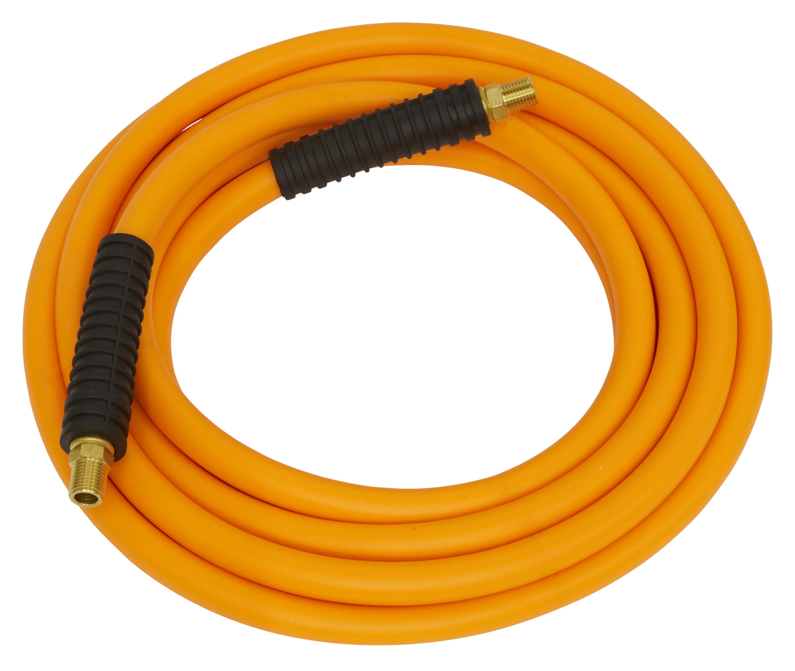 Sealey Ahhc538 Air Hose 5Mtr X 10Mm Hybrid High Visibility 1/4In Bsp Unions