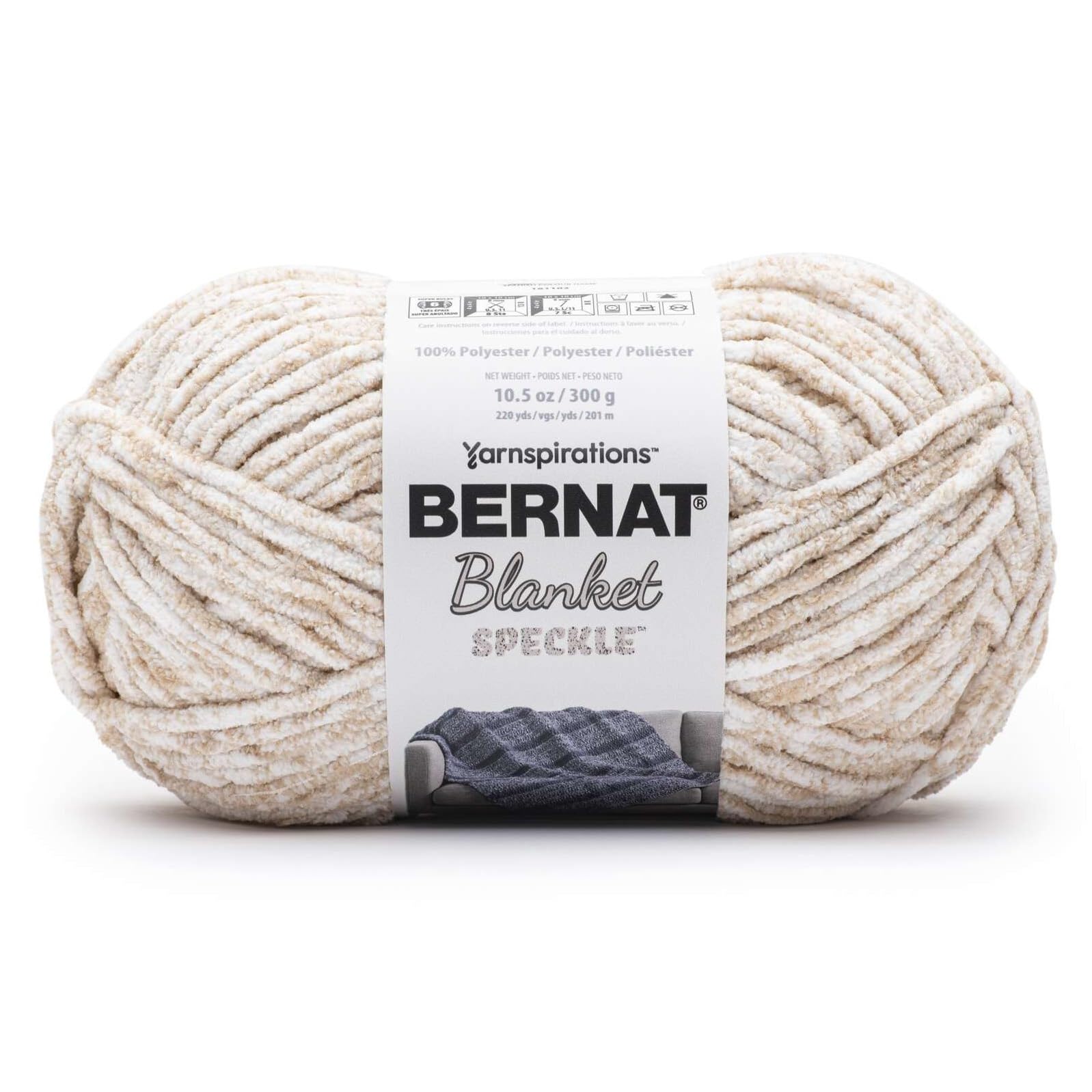 Bernat Blanket Speckle 300g Cream
