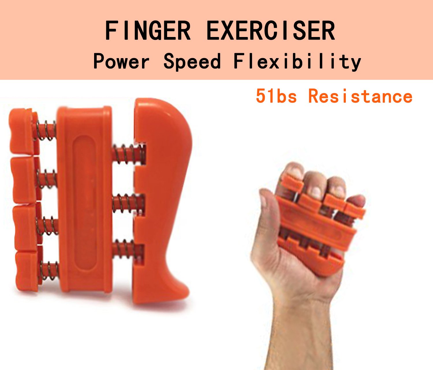 Super Human Grip Hand & Wrist Strengthener Adjustable Gripper Exercise warehousegym.ie
