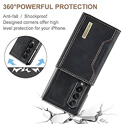 Wallet Case for Samsung Galaxy Z Fold3, DG.MING