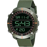 Eddy Hager 800 Digital Army Green Sports Watch - for Men