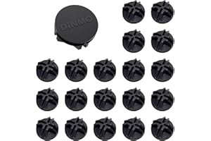 DINMO Plastic Connectors for DIY Small Animal Playpen and Cube Storage Unit, Cube Portable Wardrobe, Cube Shoe Rack, 20 Pieces, ABS Connector with 8 Slots,