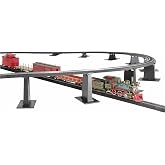 Bachmann Trains 18 Pc. E-Z Track Graduated Pier Set HO and On3 Scale | Snap-Fit E-Z Track, 18 PC. Graduated Pier Set - For Use with HO or On3 Scale E-Z Track, 3.875" Vertical Clearance, 44595