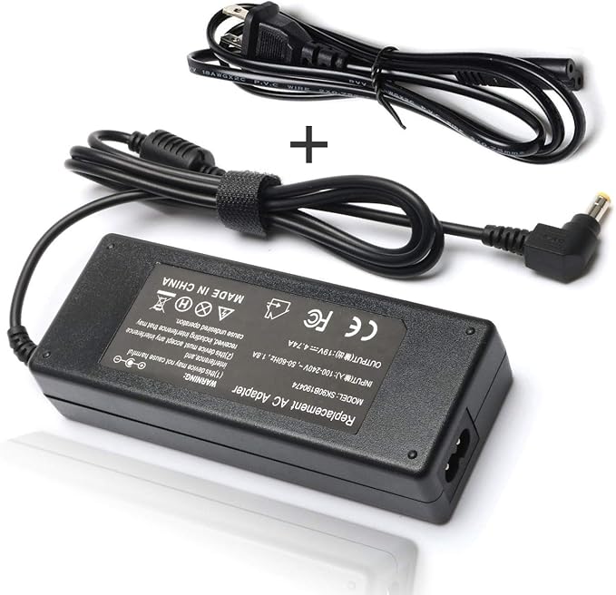 90W 19V 4.7A Westinghouse TV Power Cord Replacement for Westinghouse 24