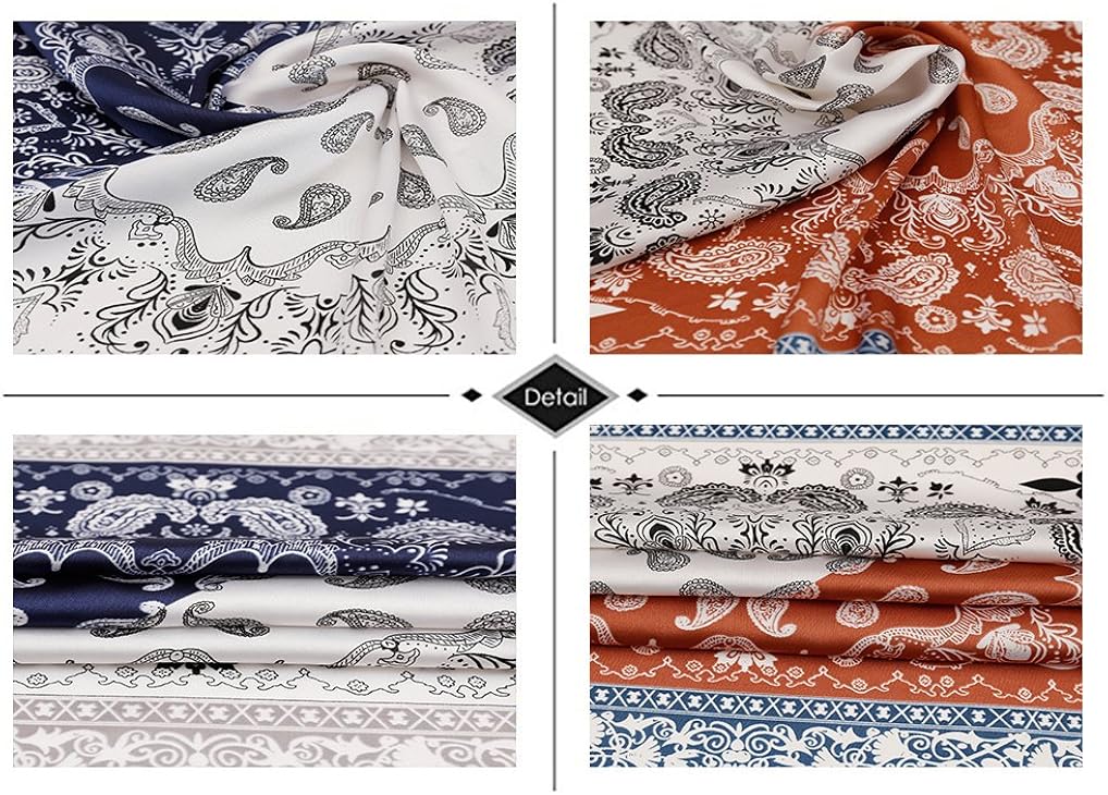 Satin Silk Head Scarf Neckerchief, Women Hair Neck BandanaThin Soft Scarfs for Spring Summer, Mom Grandma Best Friend Sister Wife Girlfriend Gift at  Men’s Clothing store