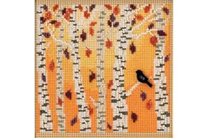 Mill Hill Autumn Woods Beaded Counted Cross Stitch Kit 2018 Buttons & Beads Autumn MH141823