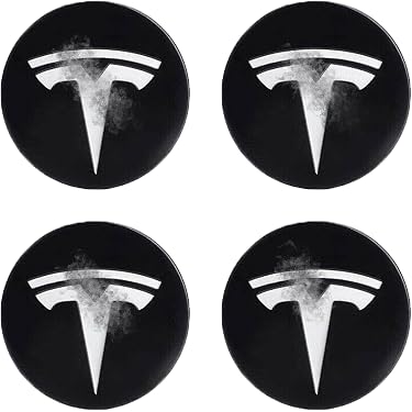 4x Universal 60mm-56mm Black Skull Alloy Wheel Center Hub Caps – Gloss/Matte