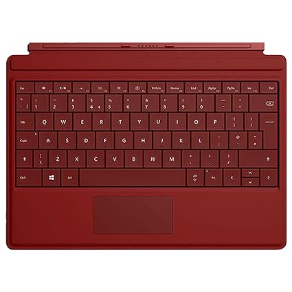 Microsoft Surface 3 Type Cover für Tastatur rot,QWERTZ
