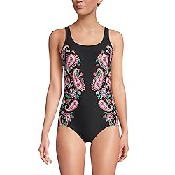 Lands' End Womens Chlorine Resistant Tugless Tank