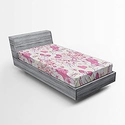 Ambesonne Fashion Fitted Sheet, Old-Fashioned