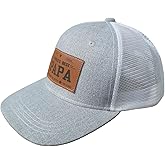 World's Best Papa Hat Adjustable Baseball Cap Christmas Father's Day Birthday Gifts for Dad Trucker Hat