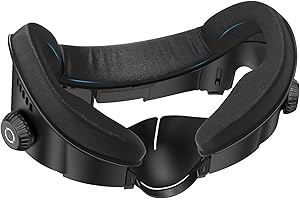 AMVR FC4A Face Cover Pad Facial Interface Compatible with Meta/Oculus Quest 3 Accessories, Ice Silk Cushion with Ventilation 