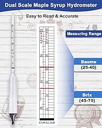 CIMALAB Maple Syrup Hydrometer Test Cup