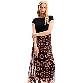 Desigual Women's Geometric Combination Midi Dress