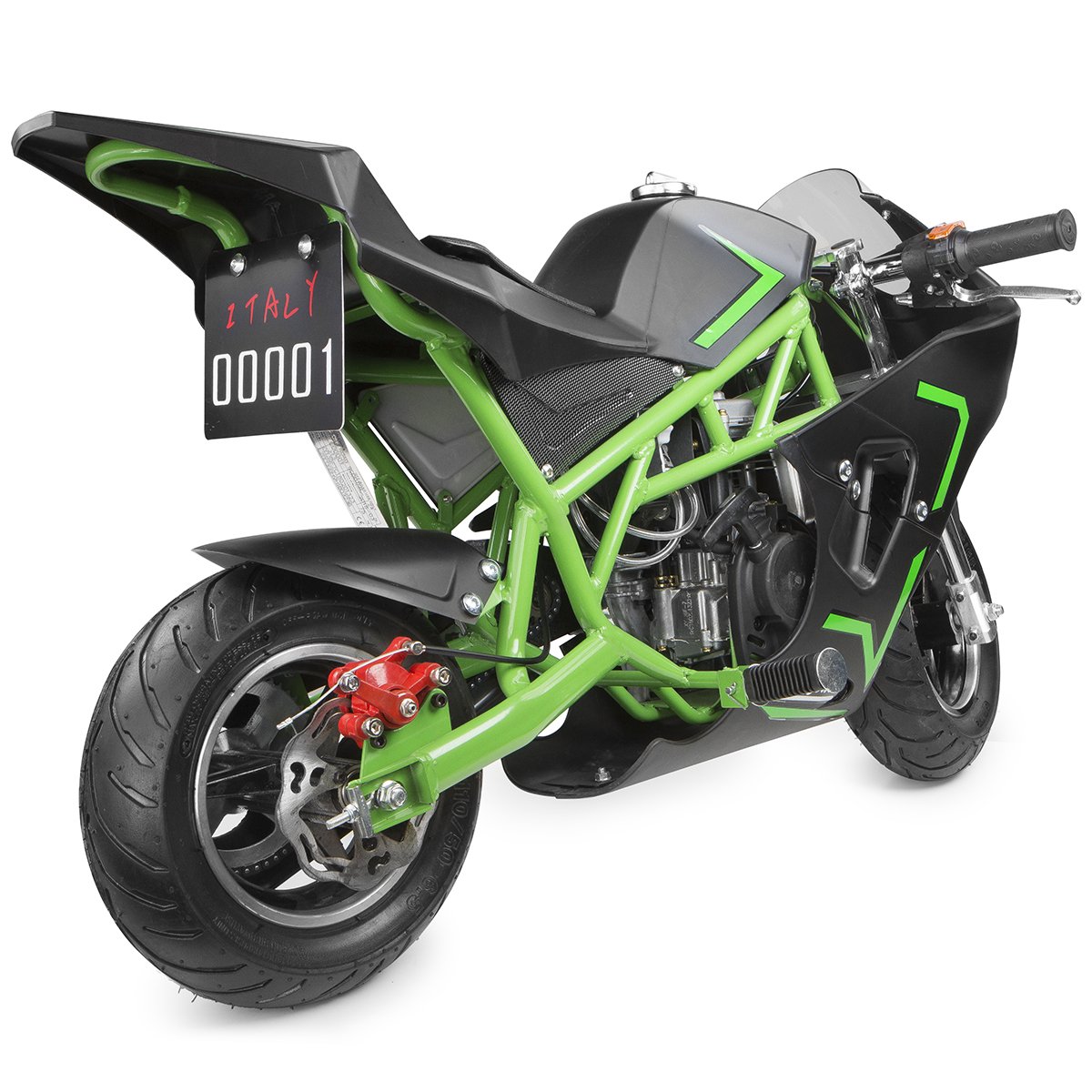 xtremepowerus gas pocket bike motorbike scooter 40cc epa engine motorcycle