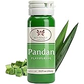Butterfly Pandan Flavoring Extract, 0.8 Oz (25 ml), Paste Strength | Concentrated Pandan Extract for Baking, Drinks, Waffle M