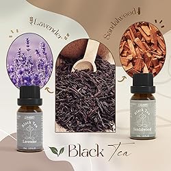 SALUBRITO Zen Fragrance Oil Set, Tea Essential Oil