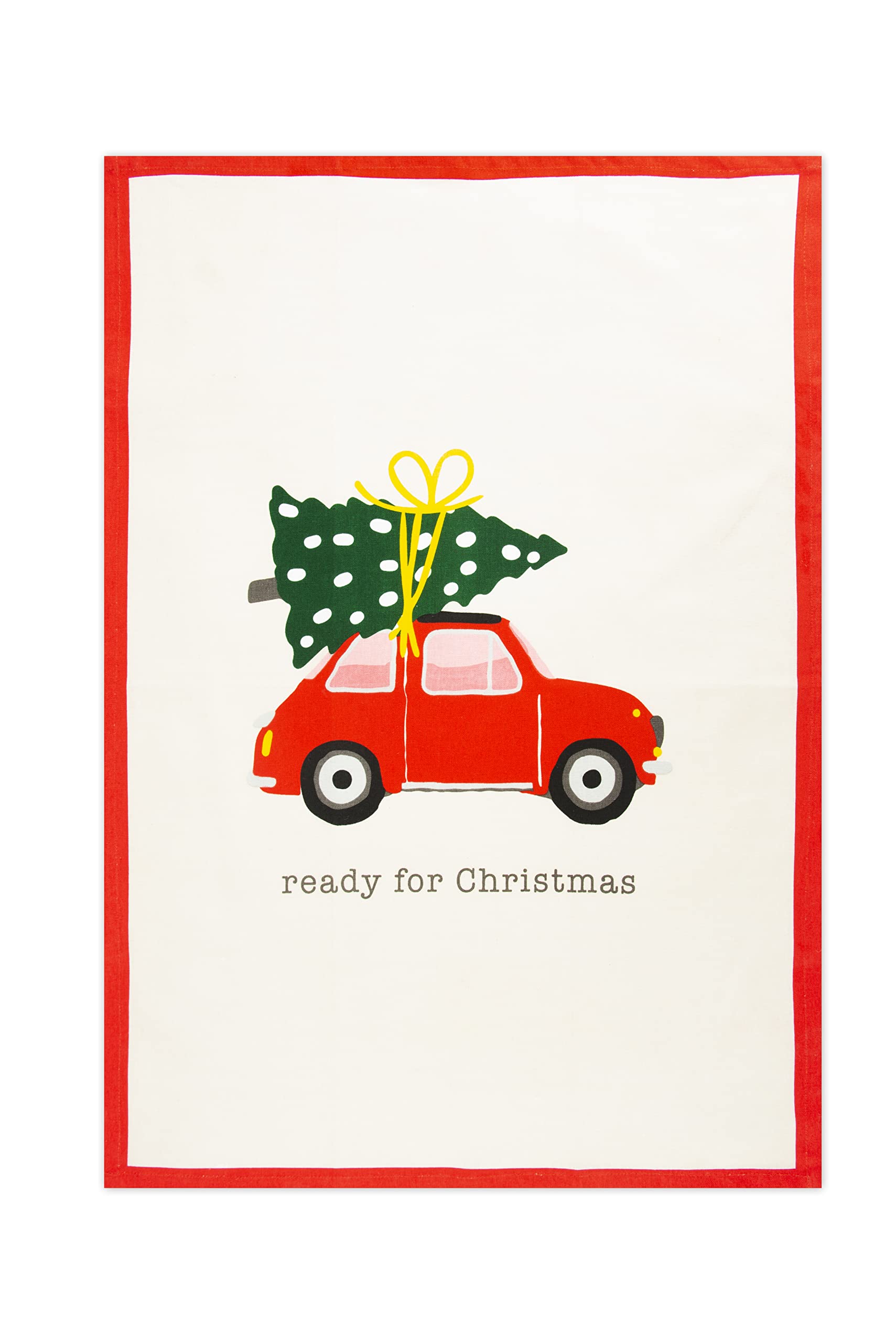 Excelsa Ready for Christmas Kitchen Towel