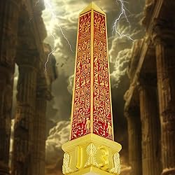 Neteru Dice Egyptian Theme Zinc Alloy Metal Dice