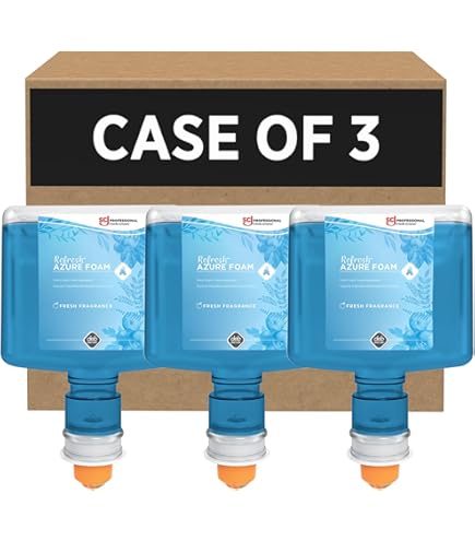 Amazon.com : DEB-AZU1L - Deb Refresh Azure FOAM Wash 1000ml Refill