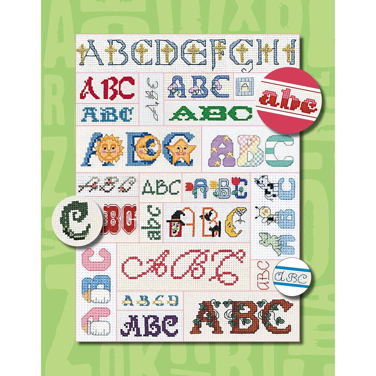 A Big Collection of Alphabets in Cross Stitch