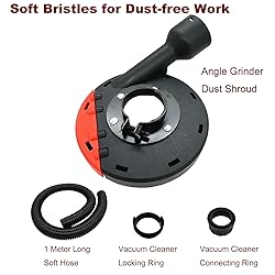 Angle Grinder Dust Shroud with Convenient Snap-On