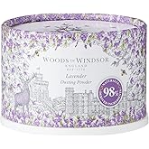Woods Of Windsor Lavender Body Dusting Powder With Puff for Women, 3.5 Ounce