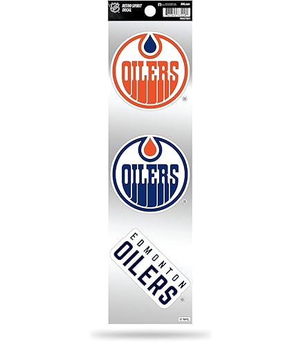 Oilers Decals Canada Edmonton Oilers Vinyl Decal - Black Car Window ...