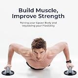 ResultSport Soft Grips Power Push-Up Handles for Home Workout view 4