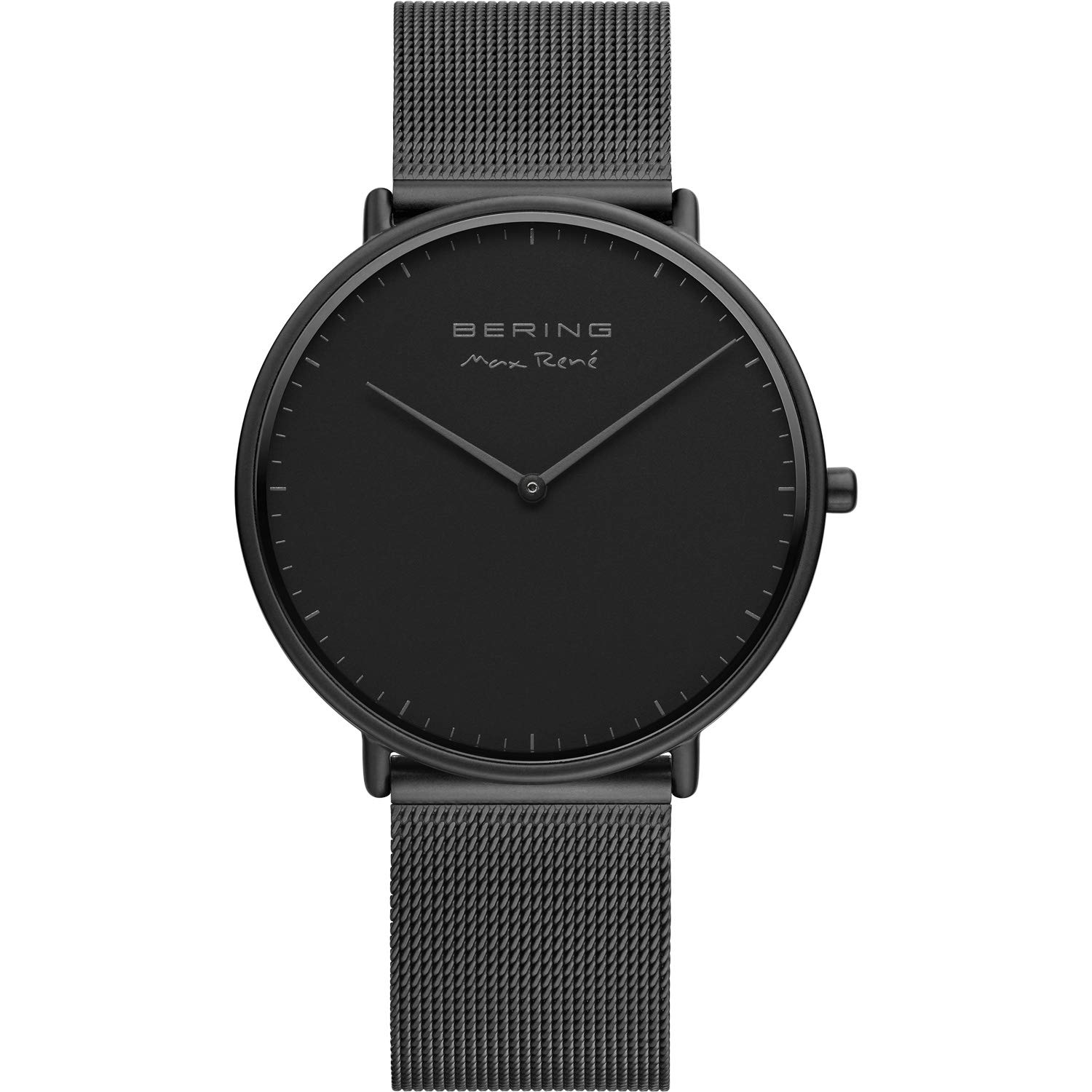 BERING Men Analog Quartz Max René Collection Watch with stainless steel Strap and Sapphire Crystal 15738-123