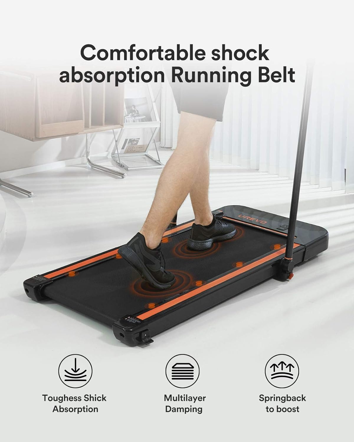 urevo foldable treadmills