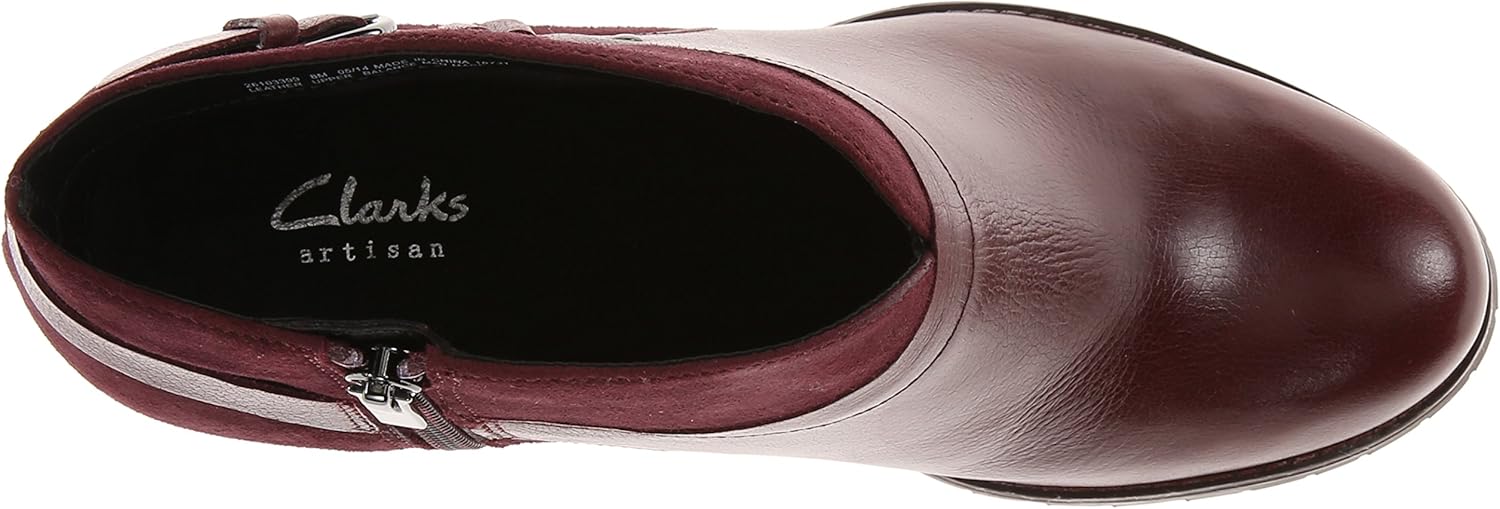 clarks women's mission parker chelsea boot