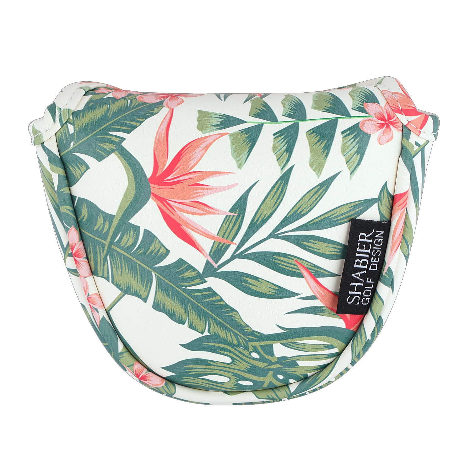 SHABIER Golf Putter Cover Hawaiian Flowers Style Design Headcover for Golf Putter Head Cover