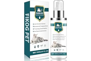 ACCTNDOK Enhanced Cat Deterrent Spray, Cat Repellent Indoor and Outdoor for Cat and Kitten, Protecting Furniture, Effective Cat Scratch Deterrent Training Aid for Furniture, Sofas, Rugs, Curtain