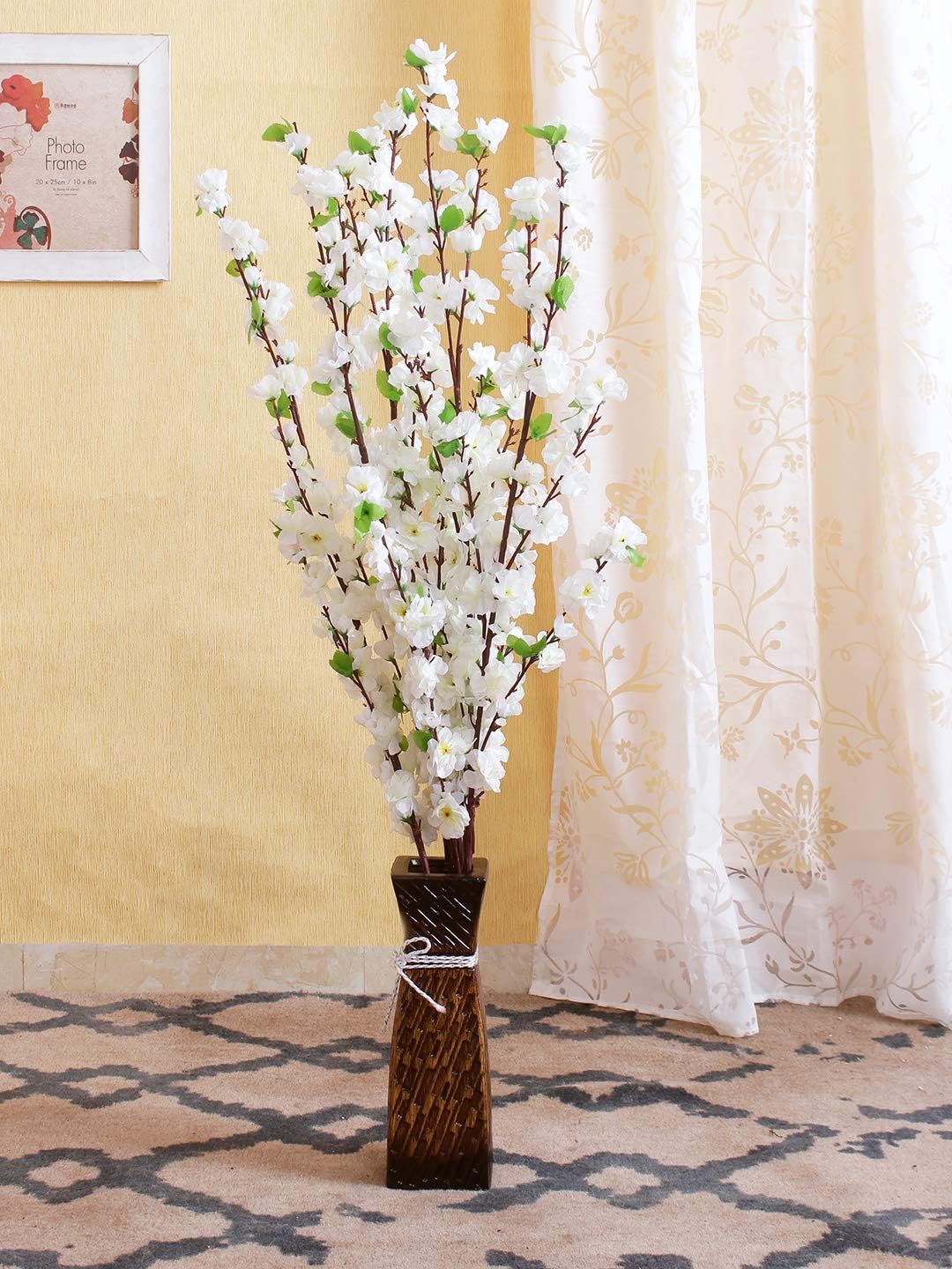 Buy SATYAM KRAFT Artificial Blossom Flower Sticks for Home Decoration