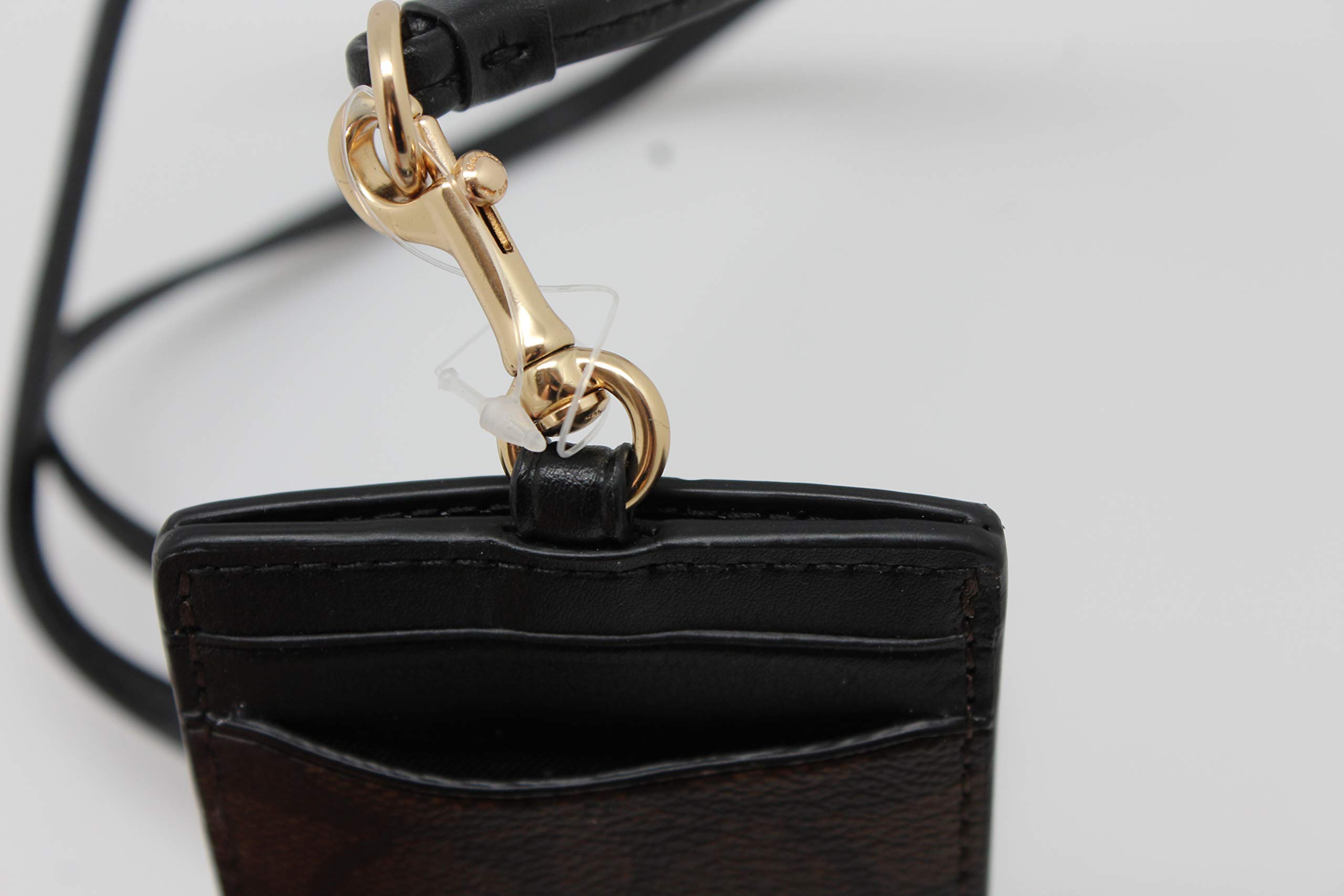 Coach Signature PVC Badge Lanyard ID Badge Holder F63274 Buy Online