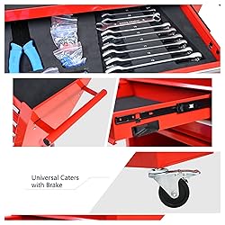 ChicFurnit 4 Drawer Rolling Tool Chest,Tool Storage