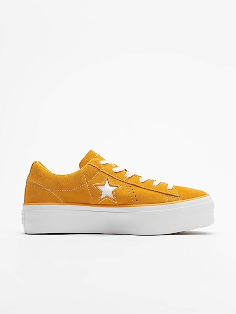 converse one star orange suede