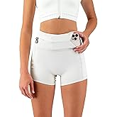 FlipBelt Women’s Compression Shorts – Built-in Running Belt – 3,5,7 Inseam – Running Shorts with Pockets - USA Small Business