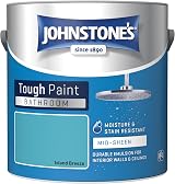 Johnstone's Bathroom Paint Island Breeze Mid Sheen 2.5L Stain Blocker view 6