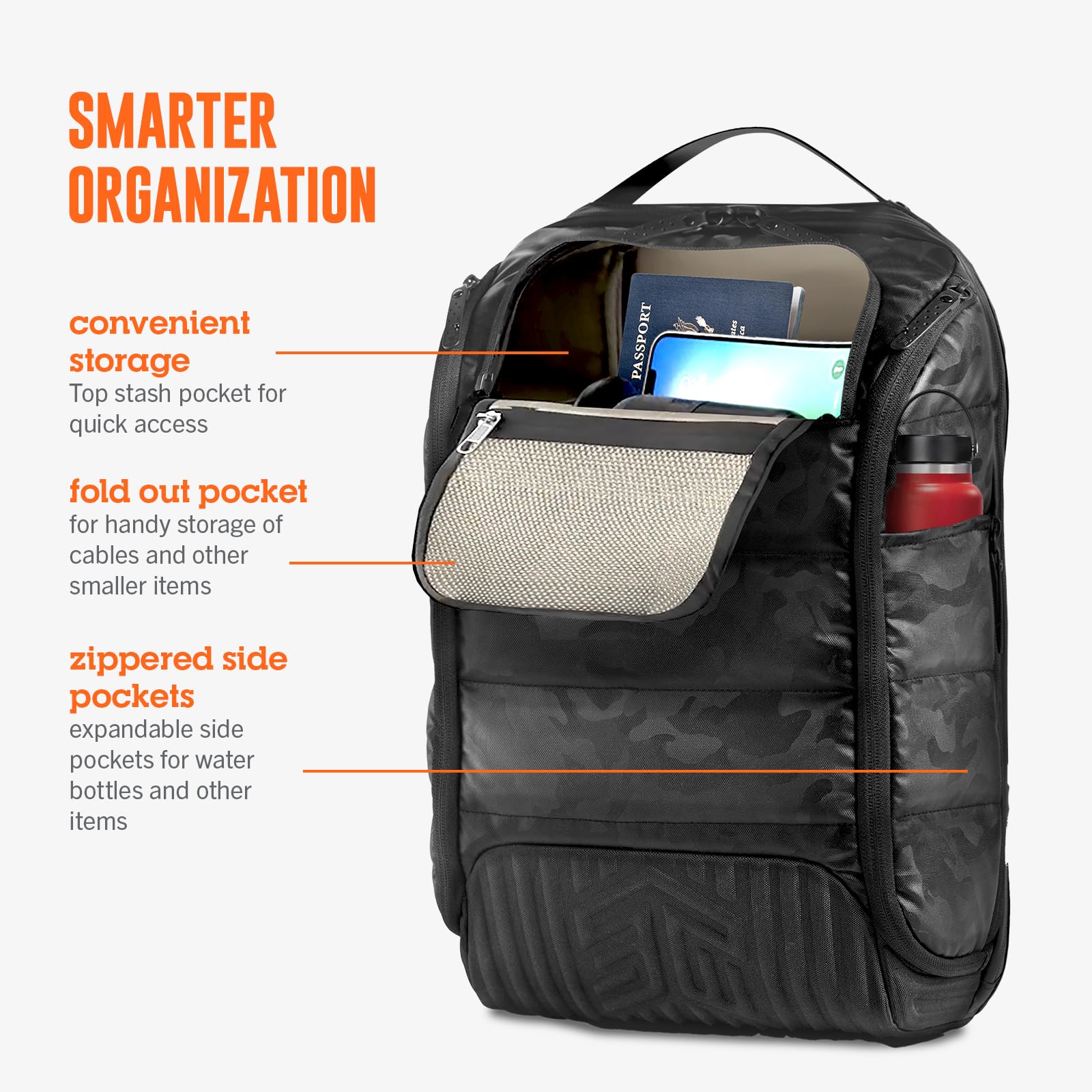 STM Dux 16L Backpack - Slim, Rugged, Comfortable, Innovative, Versatile, 360 Degree Protective Backpack for Men & Women, Fits up to a 16