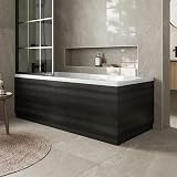 Aurora 1700mm Charcoal Grey MFC Bath Panel with Adjustable Plinth view 2