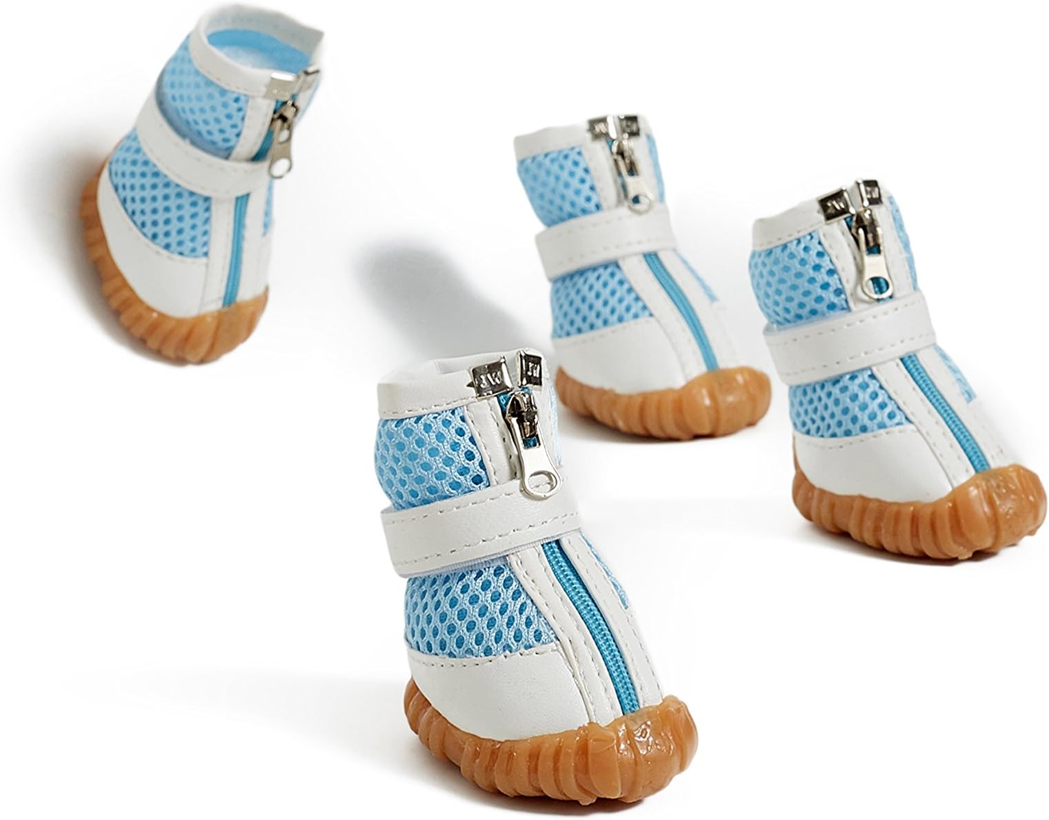 Nothing But Love Pets Small Dog Mesh Shoes for Bichon Frise Boston Terrier Pug Jack Russell Dachshund